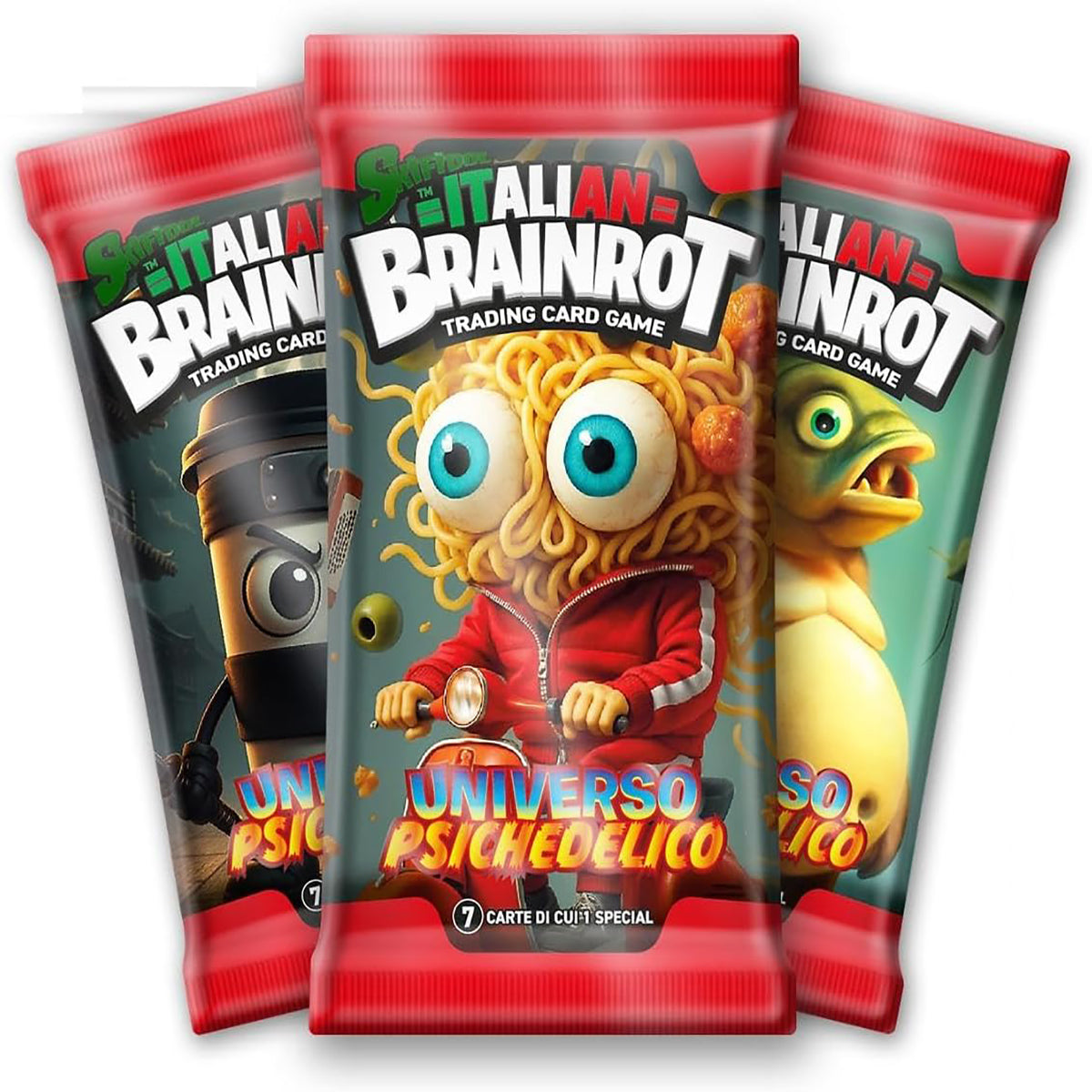 SKIFIDOL ITALIAN BRAINROT PSICHEDELICO ALBUM RACCOGLITORE 1 BUSTINA 7 CARTE