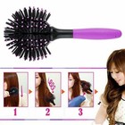 SPAZZOLA A SFERA 3D ARRICCIA CAPELLI RICCI MOSSI SPAZZOLA ROTONDA ESTETICA CUTE