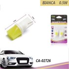COPPIA LAMPADINE 1 LED 3D T10 AUTO LUCE 6000K CANBUS 05W LAMPADINA 12V CA-02726