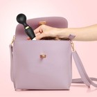 VIBRATORE MASSAGGIO VIBRANTE PORTATILE DOPPIA PENETRAZIONE RICARICABILE USB