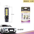 COPPIA LAMPADINE 13 LED SMD T10 5050 AUTO 6000K CANBUS 2.1W LAMPADINA 12V 02707
