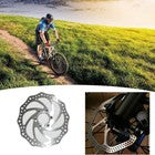FRENO A DISCO BICI IDRAULICO MECCANICO ROTORO A 6 FORI DIAMETRO 160MM ACCIAIO