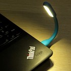 MINI LUCE LED USB FLESSIBILE LAMPADA LETTURA NOTTURNA PER NOTEBOOCK PC PORTATILE