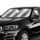 PARASOLE AUTO PARABREZZA 130x60CM UNIVERSALE ANTERIORE INTERNO PROTEZIONE 70295