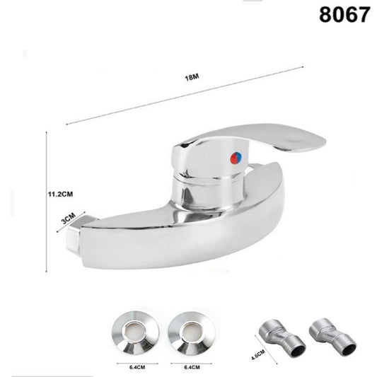 MITIGEUR ROBINET CHROMÉ MAISON SALLE DE BAIN BAIGNOIRE LAVABO KIT DE MONTAGE 8067