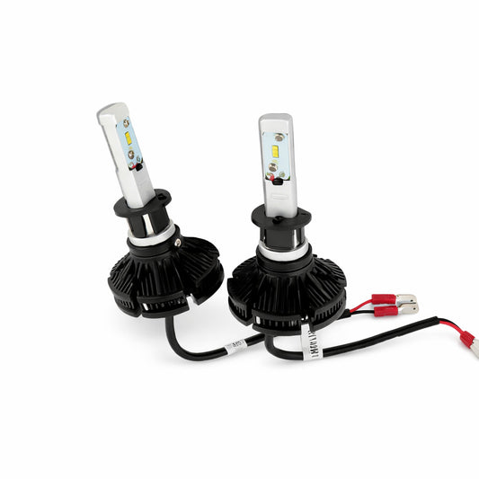 PAIRE D'AMPOULES DE PHARES DE RECHANGE AUTO LED 7S H1 HAUTE LUMINOSITÉ BLANC FROID 50W