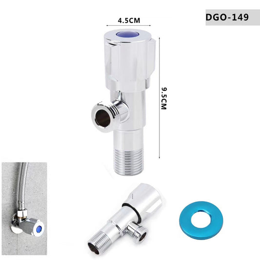 ROBINET THERMOSTATIQUE D'ÉQUERRE RACCORD 1/2" ACIER INOXYDABLE RADIATEUR DGO-149