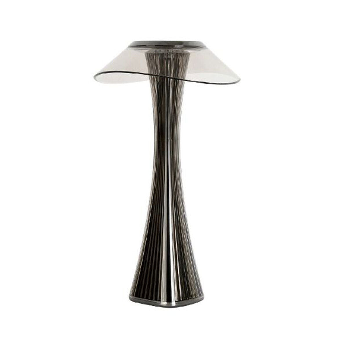LAMPADA TAVOLO TOUCH LED MODERNA RICARICABILE BAR HOTEL RISTORANTE GRIGIO ML-G01