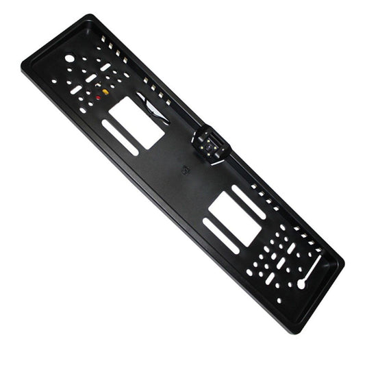 PORTATARGA CON TELECAMERA RETROMARCIA RETROCAMERA 4 LED AUTO VISIONE NOTTURNA