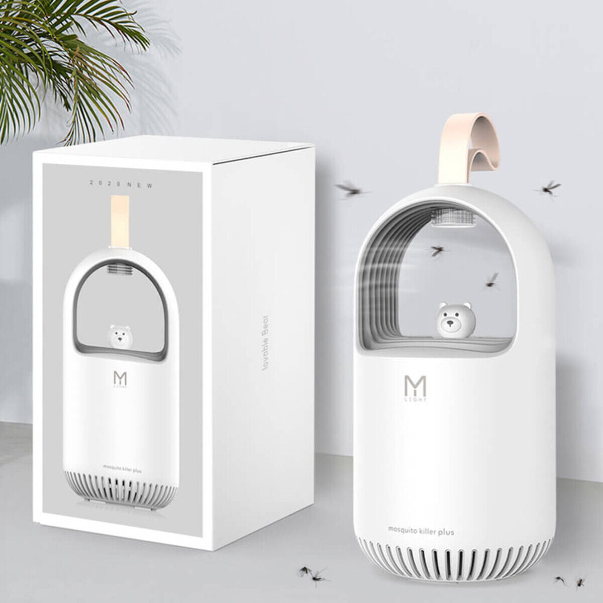 ASPIRATORE LAMPADA LED ZANZARA ANTI ZANZARE ZANZARIERA ELETTRICA USB TE-B0328