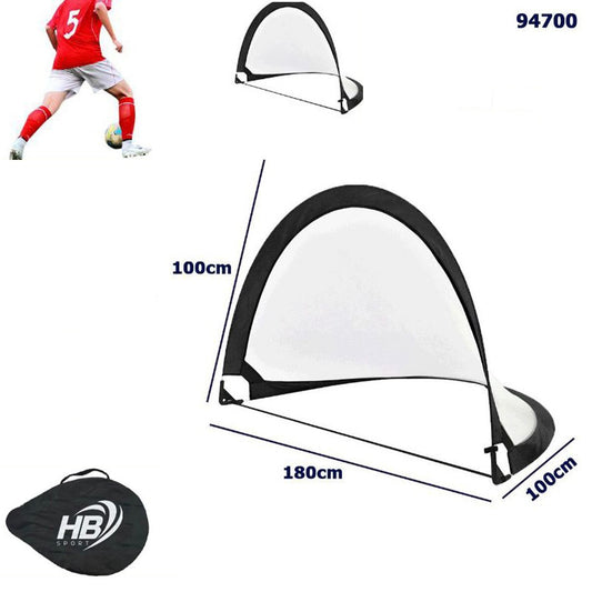 CAGE DE FOOTBALL ENFANTS JEU POP UP SAC DEDANS DEHORS MAISON 10X18CM 94700