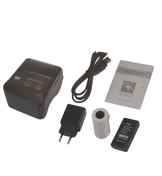 MINI IMPRIMANTE THERMIQUE PORTABLE BLUETOOTH SANS FIL 58MM TICKETS POS-2651014