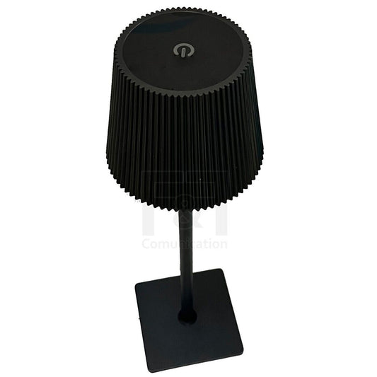 LAMPE DE TABLE TACTILE LED MODERNE RECHARGEABLE BAR HÔTEL RESTAURANT NOIR G02