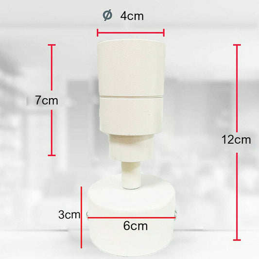 SPOT LED PLAFONNIER ORIENTABLE 5W LUMIÈRE NATURELLE MODERNE BLANC APPLIQUE LED