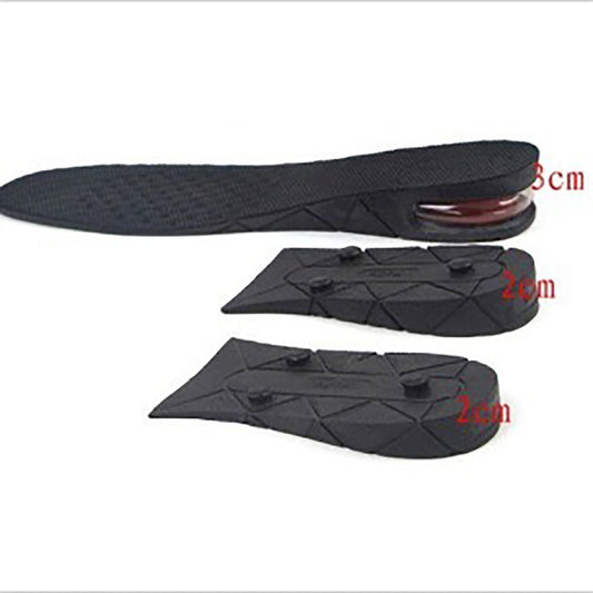 Paire de Semelles Rehaussantes pour Chaussures avec Coussin d'air 7 CM