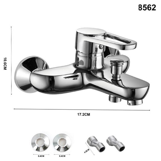 ROBINET MITIGEUR CHROMÉ MAISON BAIGNOIRE LAVABO LAVE-MAINS KIT MONTAGE 8562*