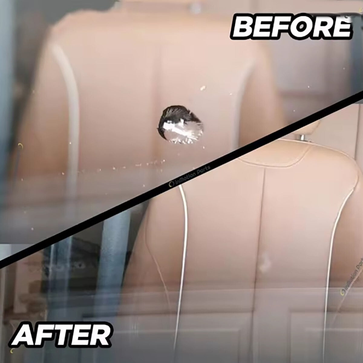 KIT RIPARAZIONE PARABREZZA AUTO SCHEGGE RESINA VETRO FAI DA TE CREPE RIPARA