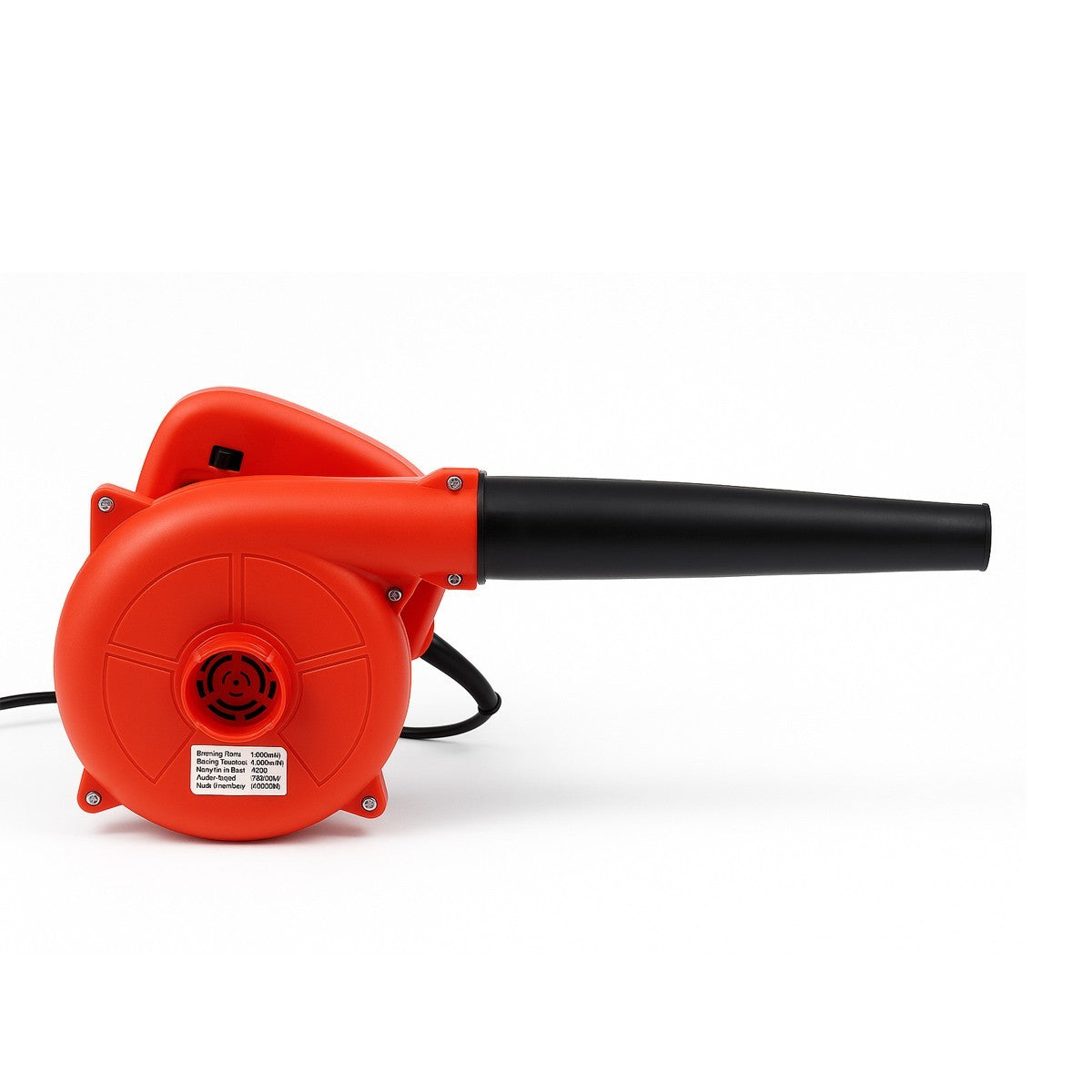 SOFFIATORE ASPIRATORE ELETTRICO PER GIARDINO 750W 220V LEGGERO POTENTE PC
