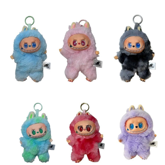 PORTACHIAVI PELUCHE LABUBU THE MONSTER ORECCHIE CONIGLIO SORPRESA ZAINO VALIGIA