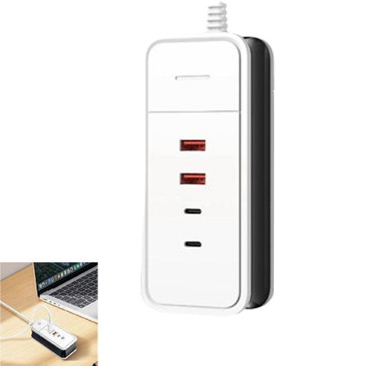 CARICATORE USB TIPO C MULTIPORTA 4 IN 1 15W RICARICA RAPIDA UNIVERSALE AS-06013