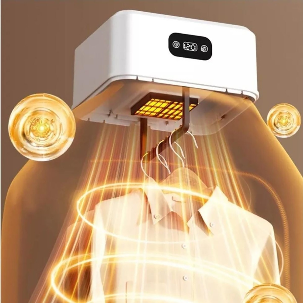 ASCIUGA BIANCHERIA ELETTRICO PORTATILE PIEGHEVOLE ASCIUGATRICE RAPIDA GYJ001