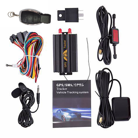 LOCALISATEUR SATELLITE TRACEUR GPS GSM GPRS ANTIVOL TK103-B VOITURE MOTO