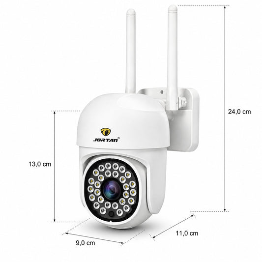 TELECAMERA WIFI ESTERNA FULL HD IP66 VISIONE NOTTURNA CONTROLLO REMOTO JT-8161