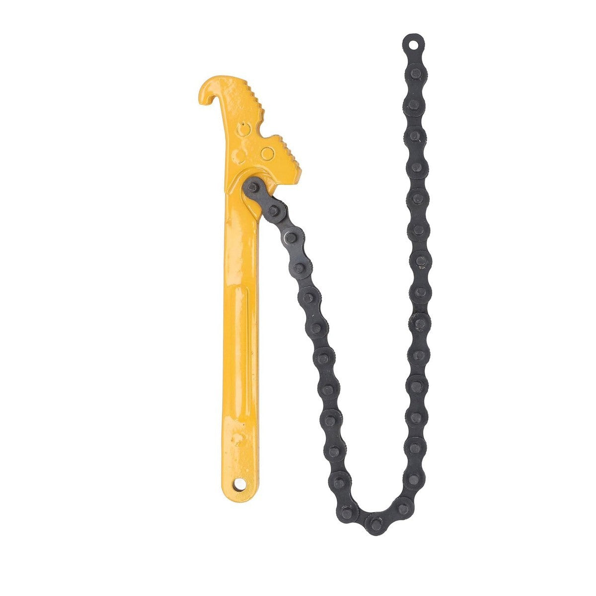 CHIAVE A CATENA REGOLABILE 23,5CM ACCIAIO LEGATO PER TUBI FILTRI OLIO MANICO 9"