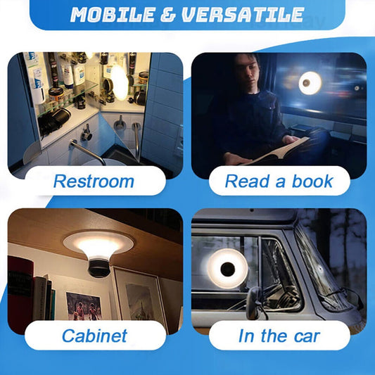 VEILLEUSE LED PORTABLE RECHARGEABLE AVEC VENTOUSE DÉTECTEUR DE MOUVEMENT ALLÉE
