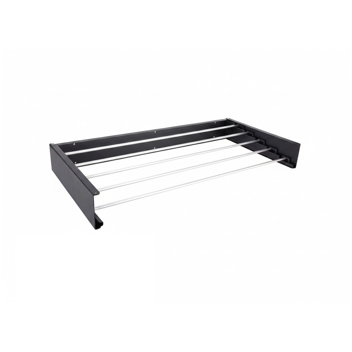 STENDIBIANCHERIA DA MURO 80CM ALLUMINIO SALVASPAZIO BAGNO INTERNO ESTERNO 73214
