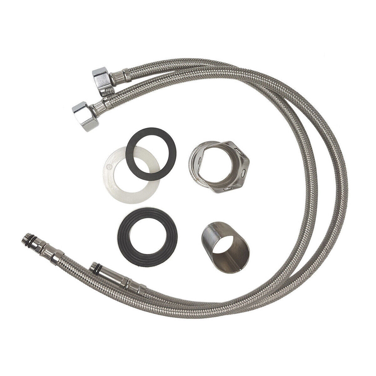 RUBINETTO MISCELATORE CUCINA LAVELLO MODERNO CANNA GIREVOLE LAVABO CASA S9005