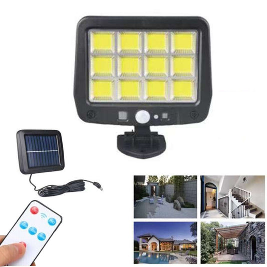 SPOT 12 LED COB 24W EXTÉRIEUR PANNEAU SOLAIRE DÉTECTEUR MOUVEMENT CRÉPUSCULAIRE 61