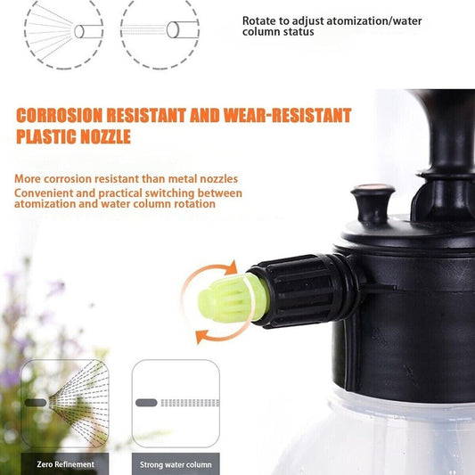 SPRUZZATORE A POMPA PRESSIONE 2.5LT UGELLO VAPORIZZATORE SPRUZZINO NEBULIZZATORE