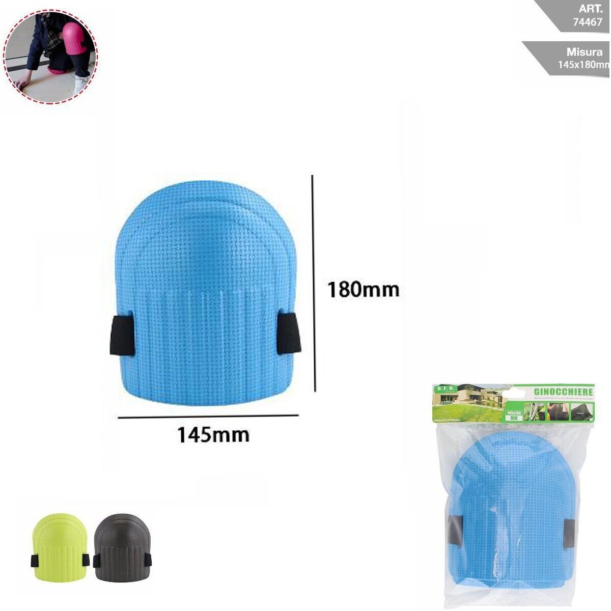 GINOCCHIERE PROTETTIVE IMBOTTITE LAVORO GIARDINAGGIO ERGONOMICHE REGOLABILI