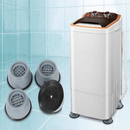 JEU DE 4 PATINS ANTI-VIBRATION UNIVERSELS EN CAOUTCHOUC POUR LAVE-LINGE SÈCHE-LINGE