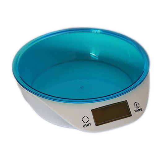 BALANCE DE CUISINE DIGITALE PRÉCISION MAX 5KG PLATEAU BOL TARE PÈSE ALIMENTS