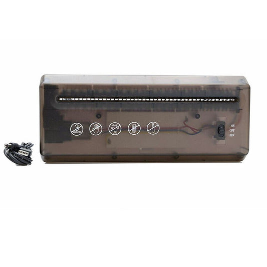 DISTRUGGI DOCUMENTI ELETTRICO TRITA FOGLI A4 DA SCRIVANIA PORTATILE TAGLIACARTA