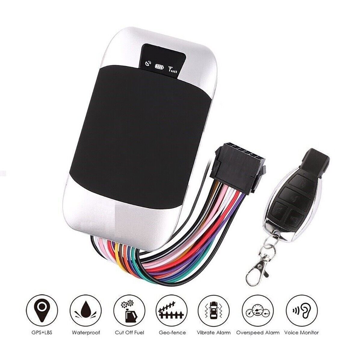 LOCALIZZATORE SATELLITARE ANTIFURTO GSM GPRS GPS TRACKER 303G AUTO MOTO