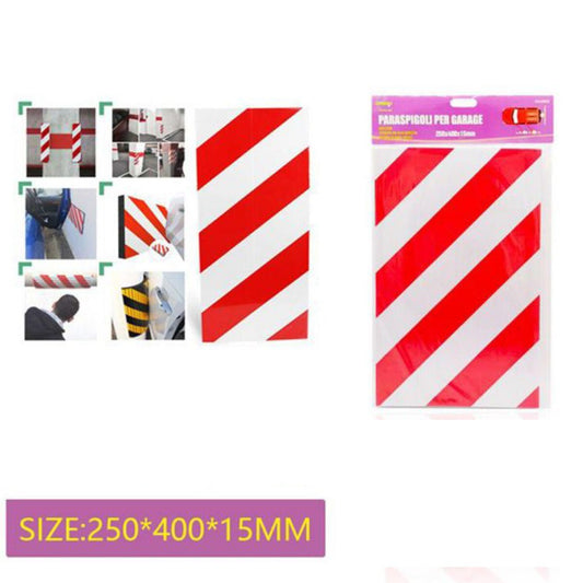 PANNEAU ADHÉSIF ANTI-CHOC GARAGE BOX PROTECTION PARE-CHOCS COUPS VOITURE 25x40x1.5CM