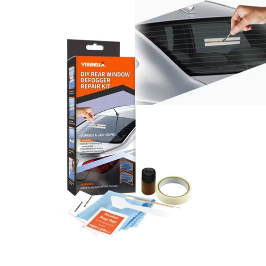 KIT RIPARAZIONE PISTA LUNOTTO POSTERIORE TERMICO AUTO LINEA SBRINA VETRO LINEE