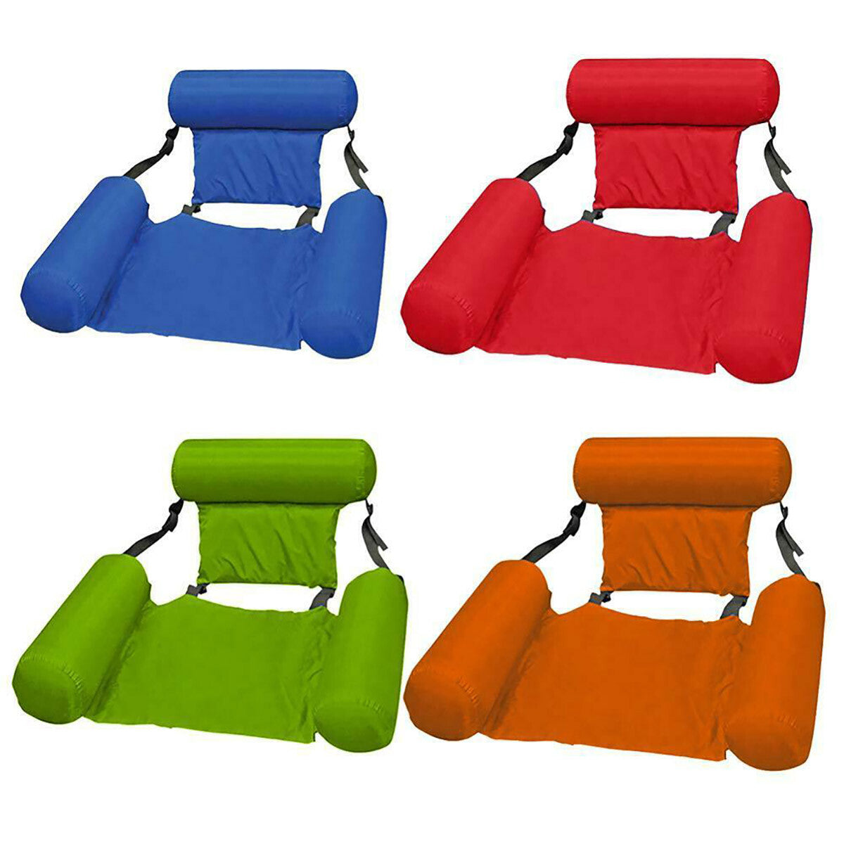 MATELAS GONFLABLE MER FLOTTANT POUR RELAXATION CHAISE FAUTEUIL PISCINE CONFORT