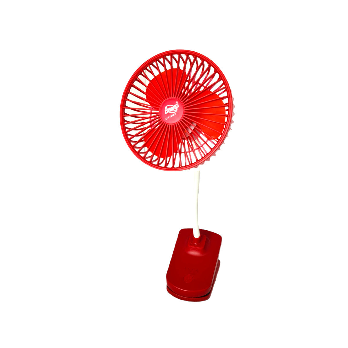 VENTILATEUR RECHARGEABLE PINCE CLIP PORTABLE LUMIÈRE LED VOYAGE TABLE