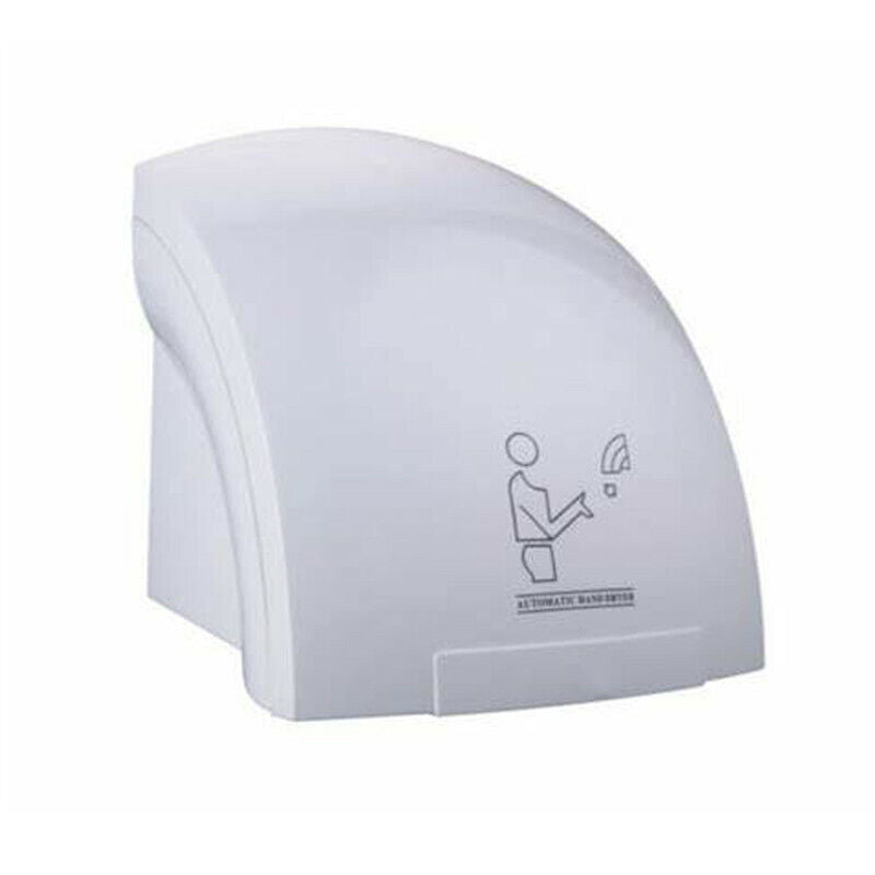 ASCIUGAMANI AUTOMATICO ELETTRICO AD ARIA CALDA FOTOCELLULA PARETE MURO PER HOTEL