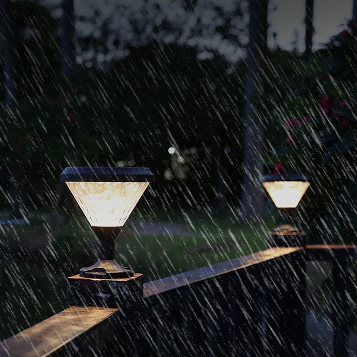 FARO LED SOLARE DA ESTERNO 90W LAMPADA GIARDINO CON TELECOMANDO LUCE 3 COLORI