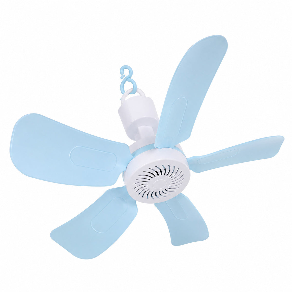 VENTILATEUR MAISON PLAFOND 5 PALES ANNEAU ACCROCHAGE ON OFF DIAMETRE 40CM AS-04522