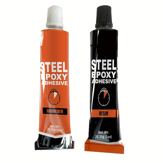 AUTOCOLLANT COLLE ÉPOXY MÉTAL VISBELLA 5 MIN ÉTANCHE FORABLE ACIER
