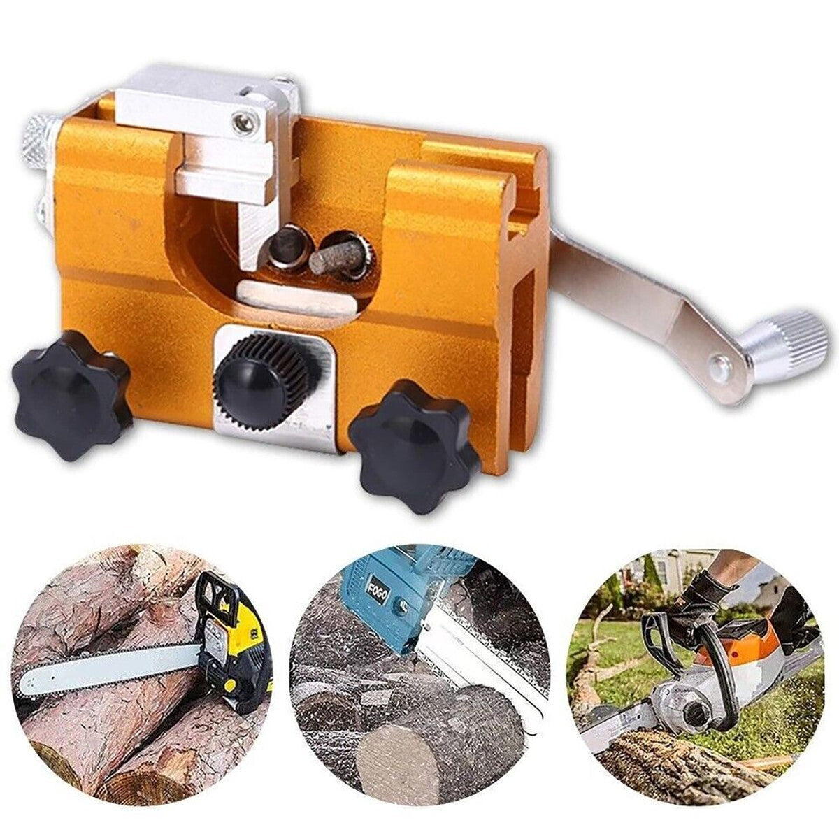 AFFILACATENE PROFESSIONALE MANUALE AFFILA CATENA MOTOSEGA AFFILATRICE PORTATILE