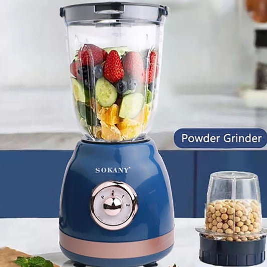 FRULLATORE ELETTRICO 2 IN 1 MACINA CAFFE TRITATUTTO 500W MIXER FRUTTA 1.5L SK163