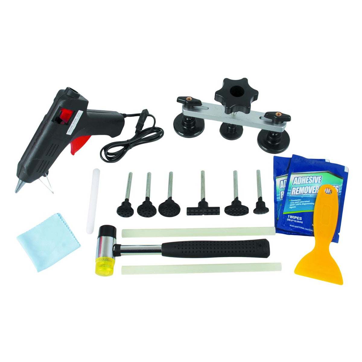 KIT RÉPARATION BOSSES CARROSSERIE VOITURE PEINTURE INTACTE GLUE VISBELLA