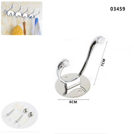 GANCIO APPENDIABITI BAGNO MURO GANCI ASCIUGAMANI CASA CROMATO DA PARETE 03459